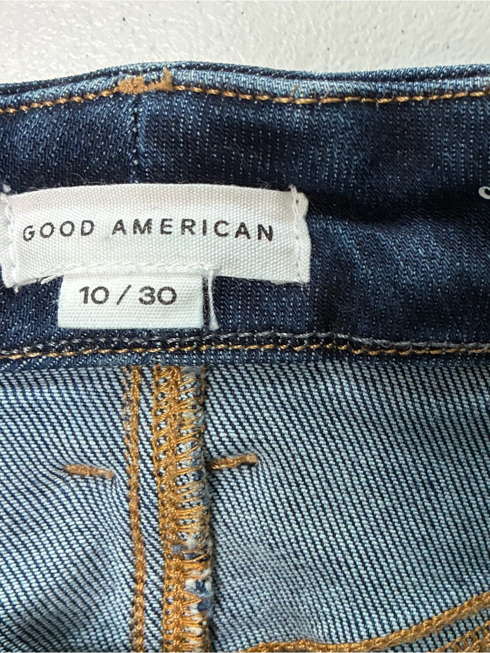 Good American Classic Baby Hem Jeans Size 10/30 - Picture 4 of 8